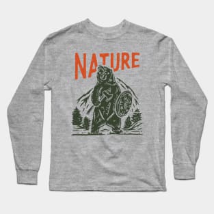 Nature Bear Long Sleeve T-Shirt